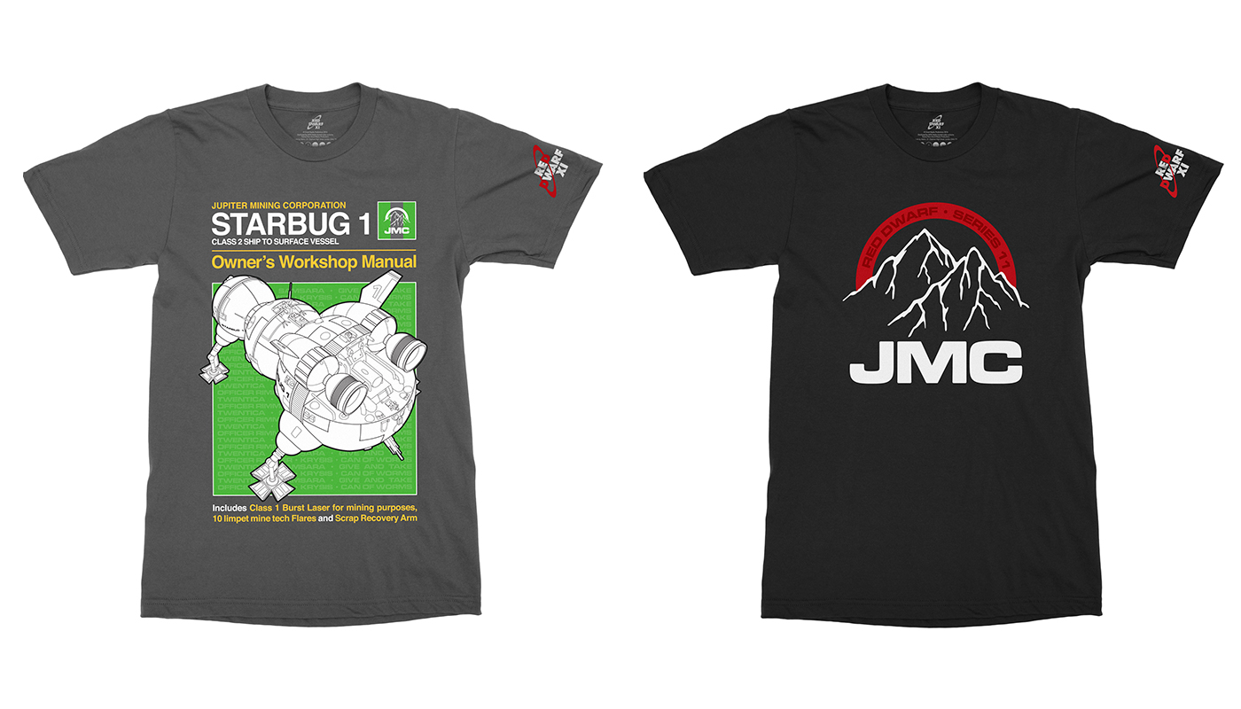 red dwarf quarantine t shirt